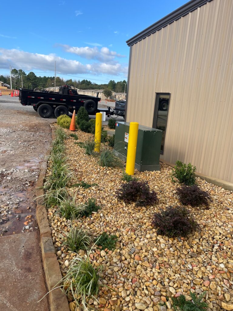 Lawn maintenance by PHES Landscaping